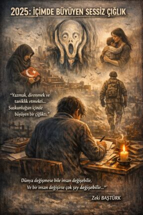 Zeki Baştürk’ten 2025’e Veda: “Kalemim Ağırlaştı, İçim Konuştu”