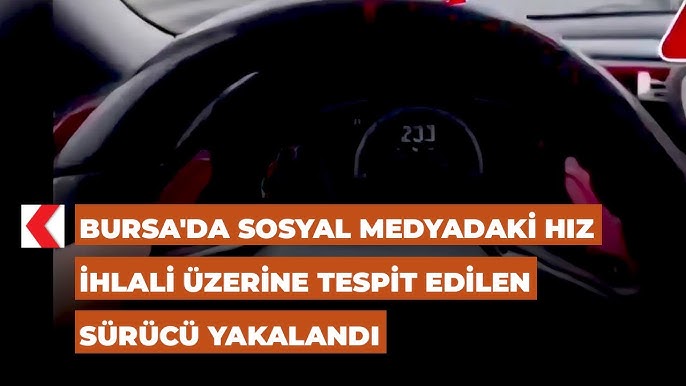 Sosyal Medyada Hız İhlali Yapan Sürücüye Jandarmadan Hızlı Müdahale