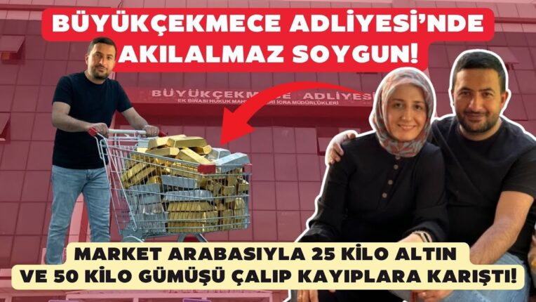 Büyükçekmece Adliyesi’nde Akılalmaz Soygun!