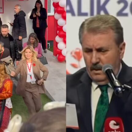 Gülben Ergen’ye X sosyal medya hesabından Mustafa Destici’ye bir paylaşım yaptı.