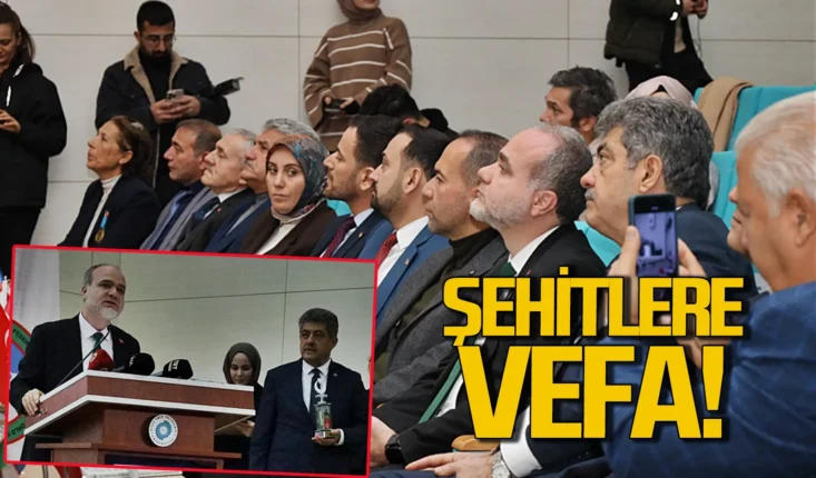 ŞEHİT ÖMER HALİSDEMİR NEZDİNDE TÜM ŞEHİTLERE VEFA