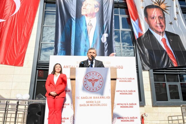 SERİK’TE ÇOK KAPSAMLI SAĞLIK YATIRIMI HİZMETE AÇILDI