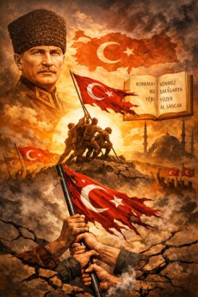 Şanlı Türk Bayrağı’na Nusaybin’de Alçak Saldırı