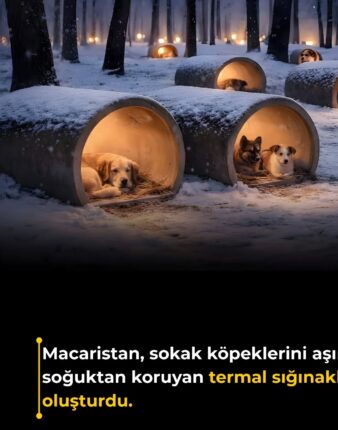 MACARİSTAN’DA YÜREK ISITAN GİRİŞİM: KIŞ ARTIK SOKAK KÖPEKLERİ İÇİN ÖLÜM ANLAMI TAŞIMIYOR