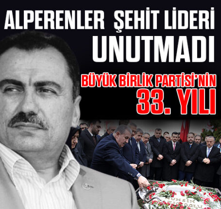 BBP’NİN 33.GURUR YILI KUTLU OLSUN..!!