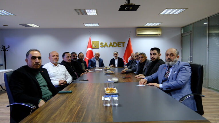 Saadet Partisi Bursa İl Başkanı Hamza Gürsel’e İHH’dan Ziyaret