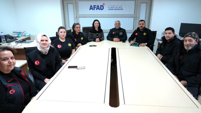 BÖRÜ Arama Kurtarma’dan Bursa’da Kritik Ziyaretler