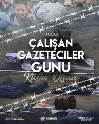 BAŞKAN ACAR’DAN ÇALIŞAN GAZETECİLER GÜNÜ MESAJI