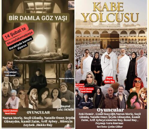 Zeki Demir’den Sinemada Yoğun Tempo: Bursa’da İki Film Birden Kamera Karşısında