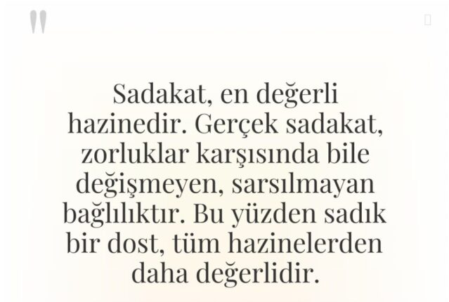 SADAKAT, SADIKLIK, LİYAKAT VE RİYAKÂRLIK