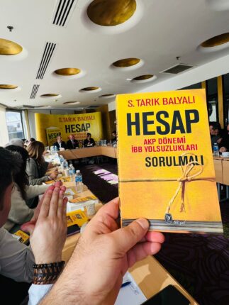 İBB’YE İLİŞKİN DOSYALAR KİTAPLAŞTI: TARIK BALYALI ÇALIŞMASINI TANITTI