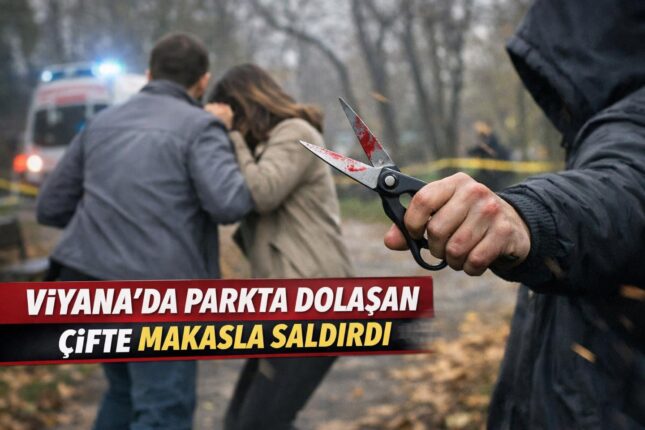 Viyana’da Parkta Dehşet: Çift Makaslı Saldırıya Uğradı, Şüpheli Çıplak Kaçmaya Çalıştı