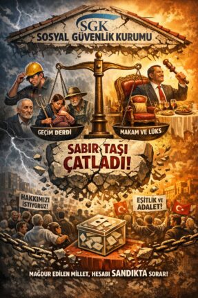 “Sabır Taşı Çatladı, Adalet Yeniden İnşa Edilmeli”