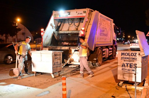 Kepez’de Temizlik Hizmetleri Örnek Gösteriliyor