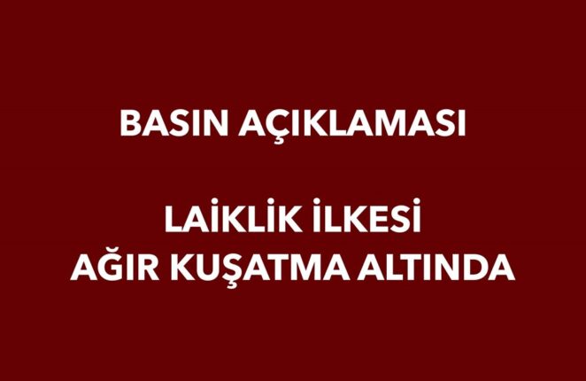 BURSA BAROSU: LAİKLİK İLKESİ AĞIR KUŞATMA ALTINDA