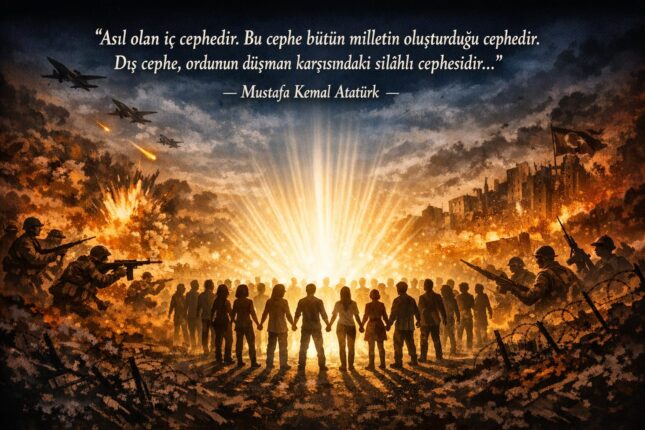 İÇ CEPHE: BİR ULUSUN AYNAYA BAKIŞI