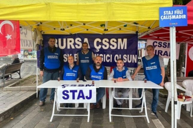 “Vazgeçmiyoruz, Genç Emeğine Saygı İstiyoruz”