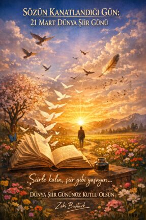 SÖZÜN KANATLANDIĞI GÜN: 21 MART DÜNYA ŞİİR GÜNÜ