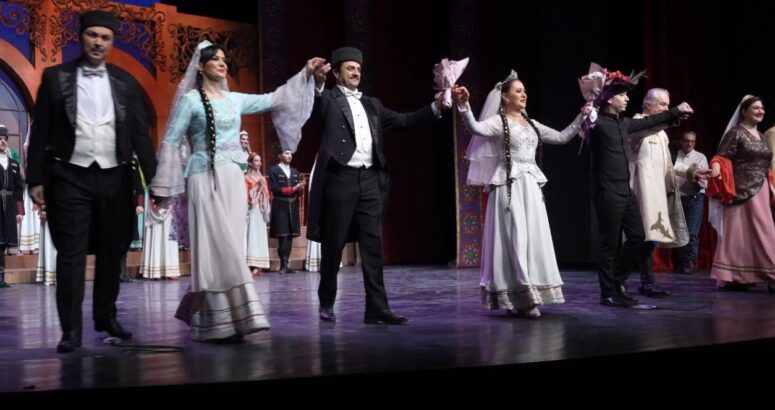 Üzeyir Hacibeyli’nin “Arşin Mal Alan” adlı opereti Ankara’da Atatürk Sanat Merkezinde sahnelendi