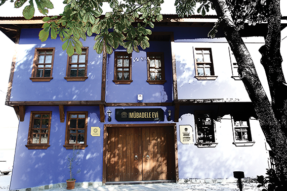 Babacan, Lozan Mübadele Evi’nde Şehit ve Gazilerin Hatıralarını Dinledi