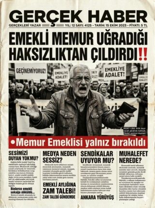 Memur Emeklilerinden Sert Tepki: “34 Aydır Biriken Hakkımızı İstiyoruz”