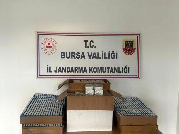 Bursa’da Kaçak Sigara Operasyonu: 37 Binden Fazla Ürün Ele Geçirildi