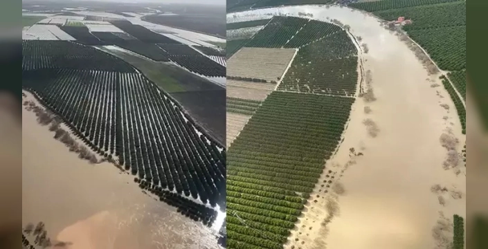 Adana’da sel felaketi