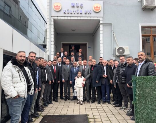 BURSA MUŞ İLDER KÜLTÜR EVİNDE GÖRKEMLİ BAYRAMLAŞMA