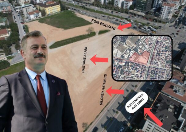 Anahtar Parti Bursa’dan hastane alanları satış kararnamesine tepki