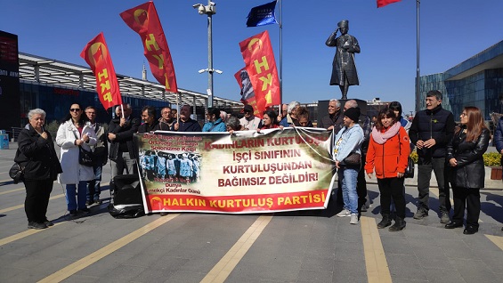 “Çifte Sömürüye Son!”