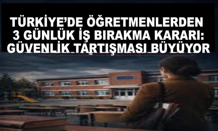 EĞİTİMDE GÜVENLİK TARTIŞMASI BÜYÜYOR: “KISA SÜRELİ ARA STRATEJİK BİR ZORUNLULUK OLABİLİR”