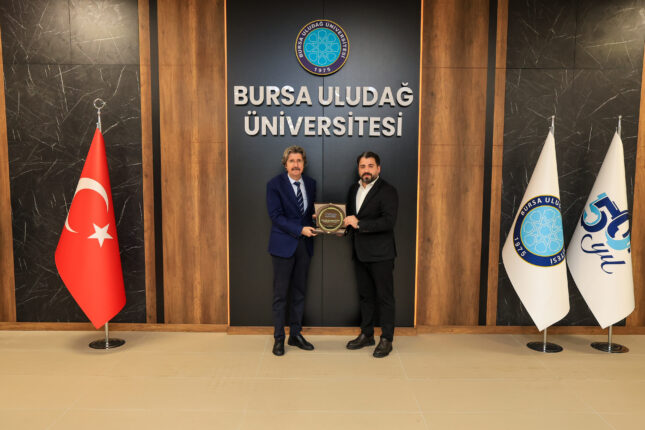 UTİYAP’DA REKTÖR YILMAZ’A ZİYARET