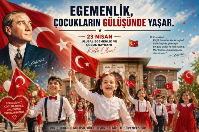 EGEMENLİK ,  ÇOCUKLARIN GÜLÜŞÜNDE YAŞAR