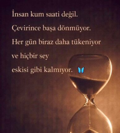 ZAMAN DEĞİL, İNSANLIK TÜKENİYOR