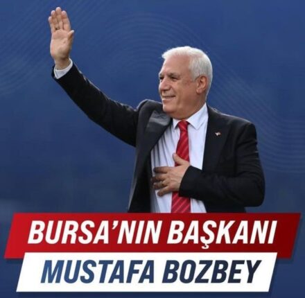 BURSA’DA BAŞKAN MUSTAFA BOZBEY’E YAPILAN OPERASYON