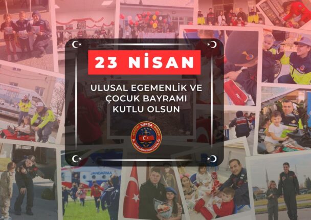 23 Nisan’da Anlamlı Devir Teslim: Jandarma Komutanlığı Makamı Çocuklara Emanet Edildi