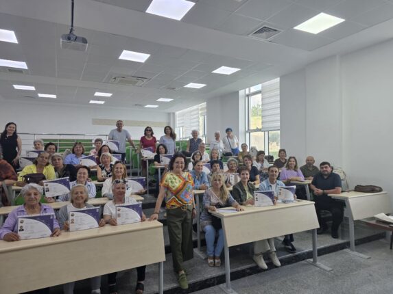 Alanya da Model Uçak Sertifika töreni