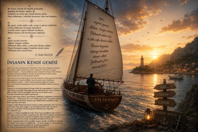 İNSANIN KENDİ GEMİSİ