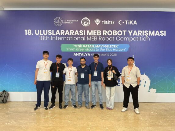 YILDIRIM TİCARET MTAL’DEN ULUSLARARASI MEB ROBOT YARIŞMASI’NDA BÜYÜK BAŞARI