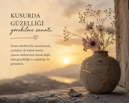 KUSURDA GÜZELLİĞİ GÖREBİLME SANATI