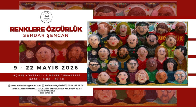 Mizahın ve İroninin Renklerle Buluştuğu Sergi:  Serdar Şencan’dan “Renklere Özgürlük”