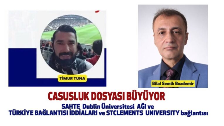 CASUSLUK DOSYASI DERİNLEŞİYOR: “SAHTE DUBLIN ÜNİVERSİTESİ AĞI” İDDİALARI VE TÜRKİYE BAĞLANTISI GÜNDEMDE