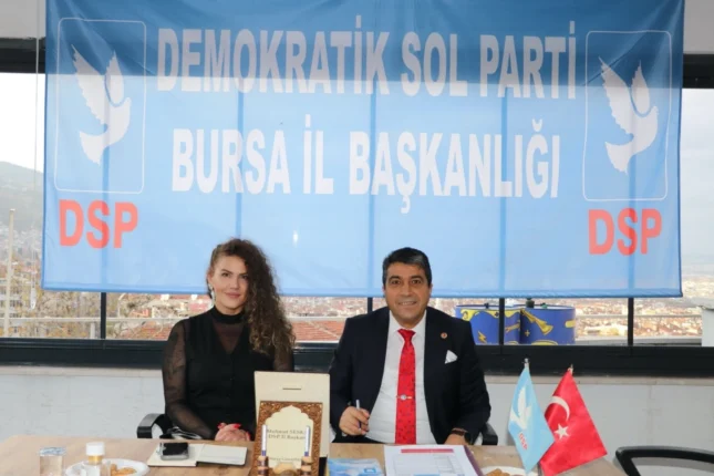 DSP Mudanya İlçe Yönetimi Resmen Atandı