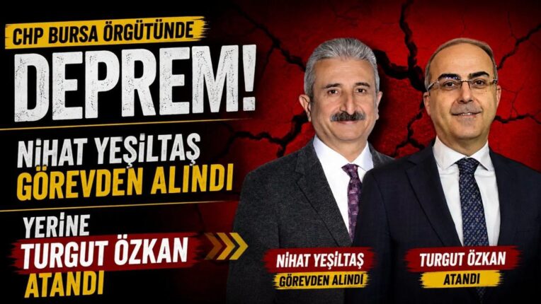 TURGUT ÖZKAN BURSA CHP İL BAŞKANI OLAMAZ VE OLMAMALI.