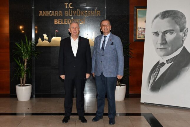 Anadolu Birliği Partisi Genel Başkanı Bedri Yalçın’dan Ankara Büyükşehir Belediyesi’ne Ziyaret