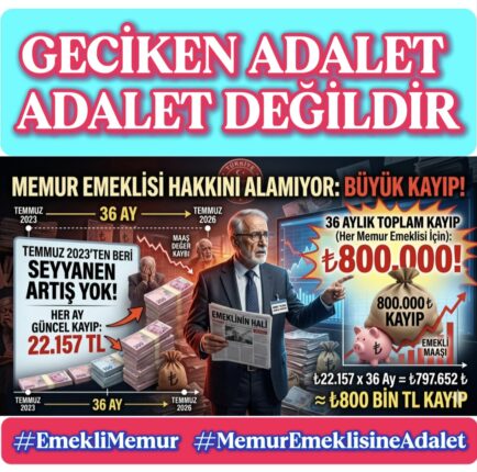 “Üç Yıldır Süren Hak Kaybı Sessiz Bir Çığlığa Dönüştü”