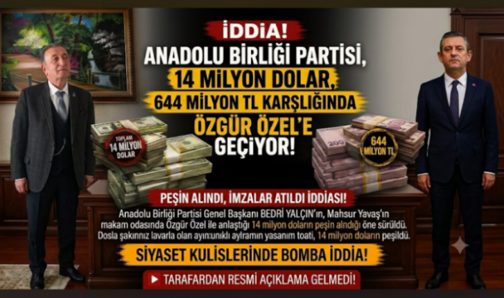 ANADOLU BİRLİĞİ PARTİSİ’NDE DEPREM! TOPLU İSTİFALAR PEŞ PEŞE GELDİ