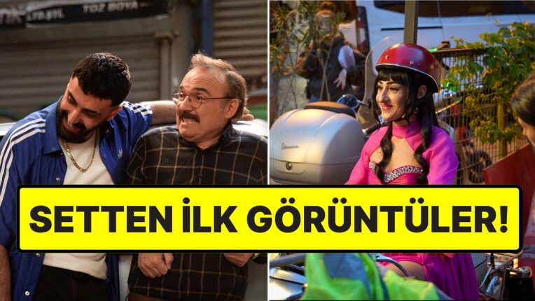 “2 AİLE ARASINDA”NIN KAMERA ARKASINDAN İLK GÖRÜNTÜLER YAYINLANDI: KAHKAHALAR ŞİMDİDEN BAŞLADI!