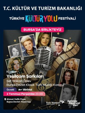 YEŞİLÇAM’IN UNUTULMAZ ŞARKILARIYLA NOSTALJİ DOLU BİR GECE