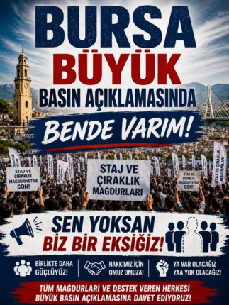 “Bursa İnleyecek” Çağrısı